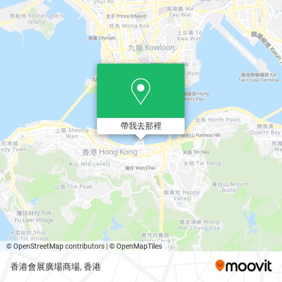香港會展廣場商場地圖