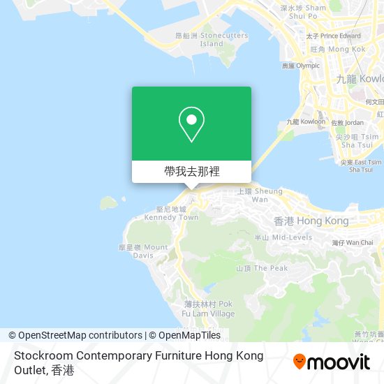 Stockroom Contemporary Furniture Hong Kong Outlet地圖