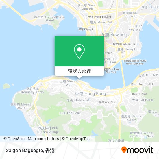 Saigon Baguegte地圖