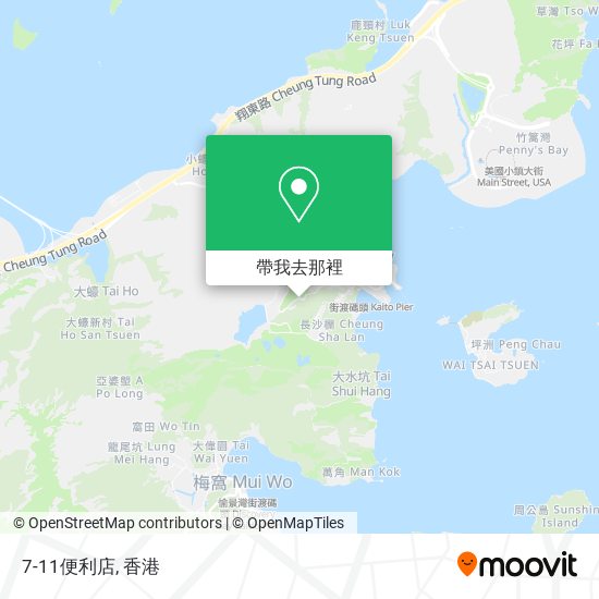 7-11便利店地圖