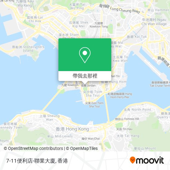 7-11便利店-聯業大廈地圖