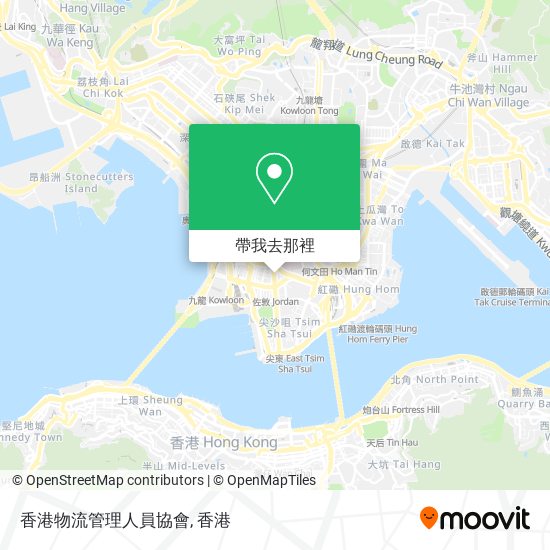香港物流管理人員協會地圖