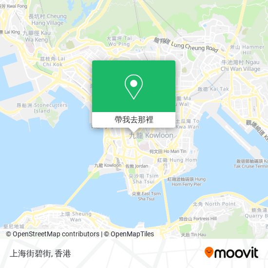 上海街碧街地圖