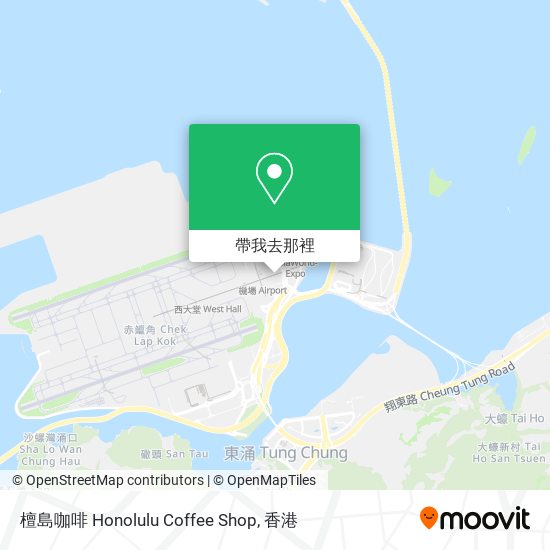 檀島咖啡 Honolulu Coffee Shop地圖