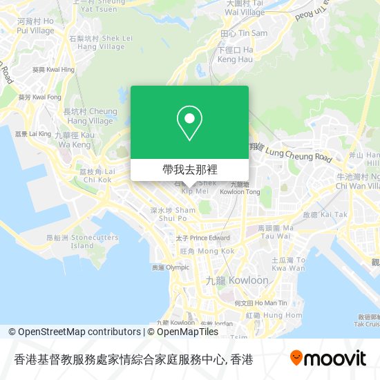 香港基督教服務處家情綜合家庭服務中心地圖