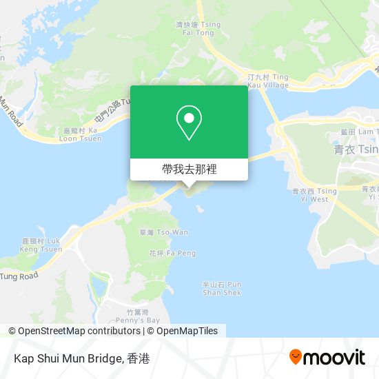 Kap Shui Mun Bridge地圖