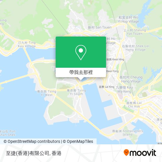 至捷(香港)有限公司地圖
