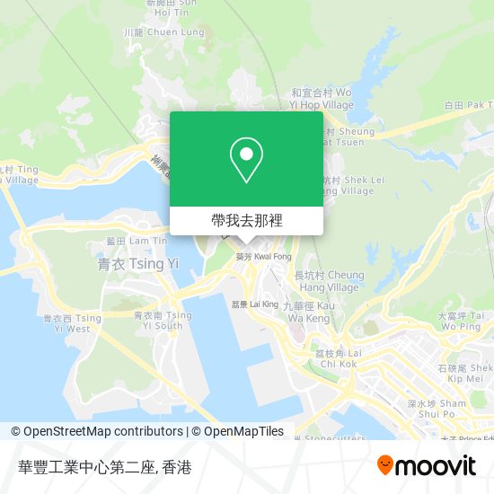 華豐工業中心第二座地圖