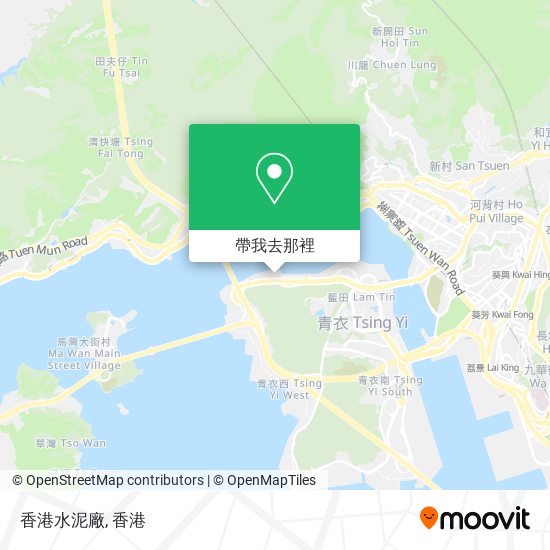 香港水泥廠地圖