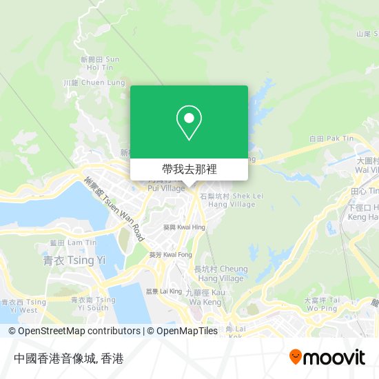 中國香港音像城地圖