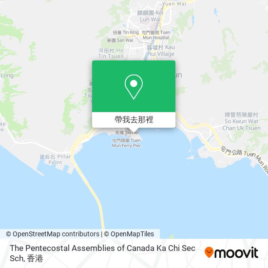 The Pentecostal Assemblies of Canada Ka Chi Sec Sch地圖