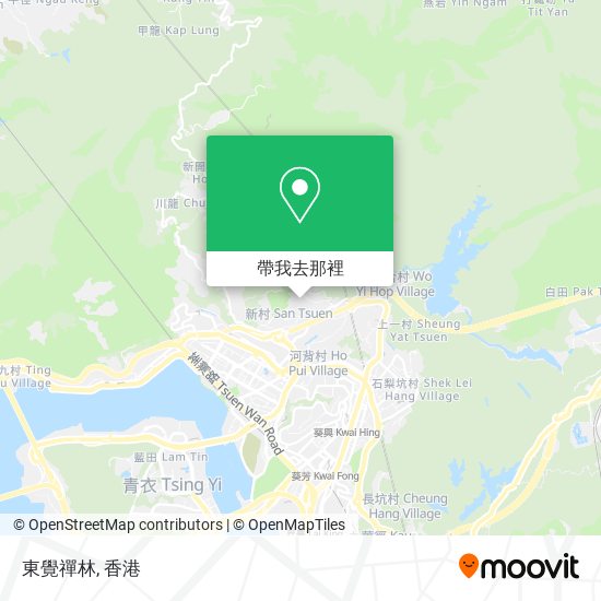 東覺禪林地圖