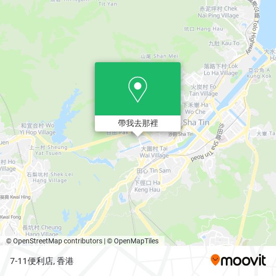 7-11便利店地圖