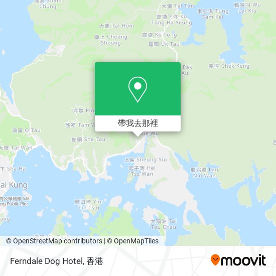 Ferndale Dog Hotel地圖