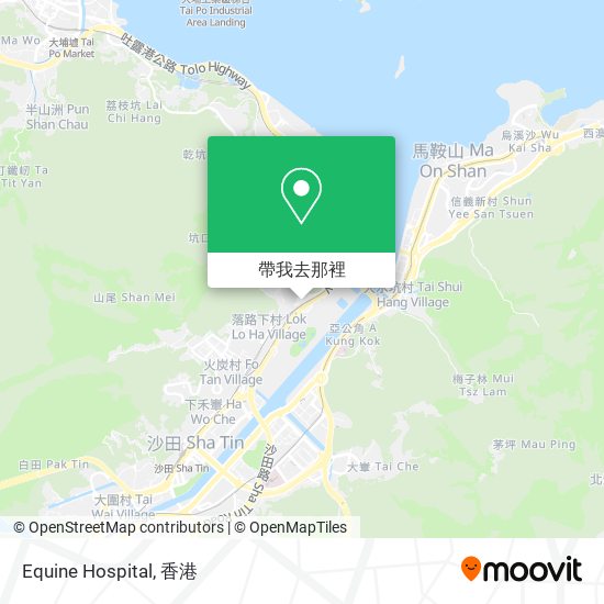 Equine Hospital地圖