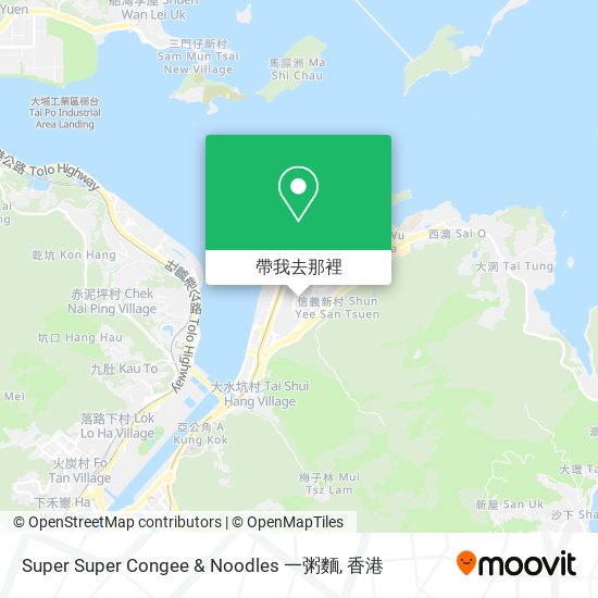 Super Super Congee & Noodles 一粥麵地圖