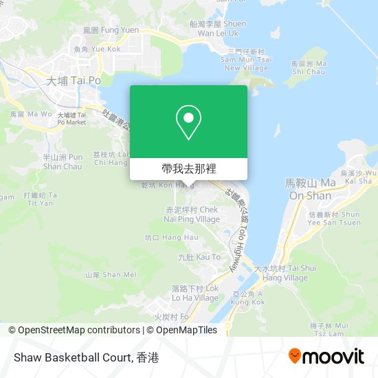 Shaw Basketball Court地圖