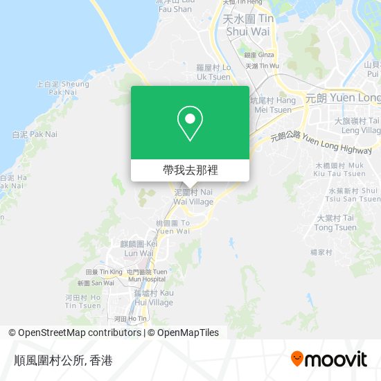 順風圍村公所地圖