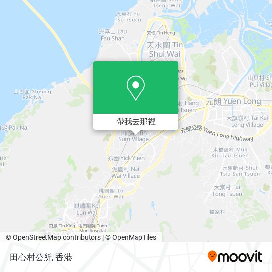田心村公所地圖