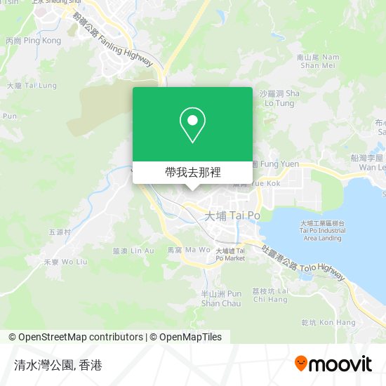 清水灣公園地圖