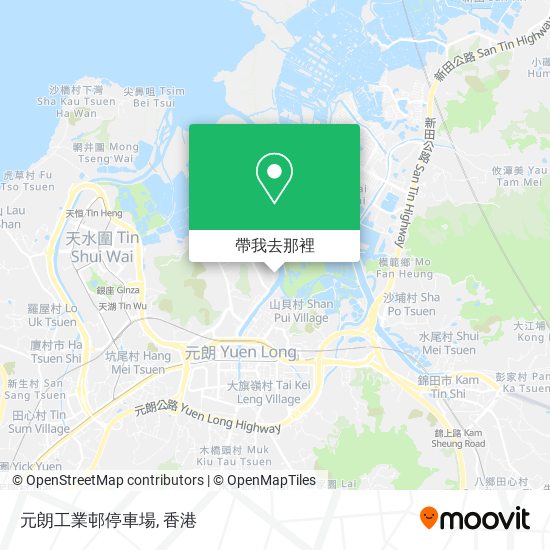 元朗工業邨停車場地圖