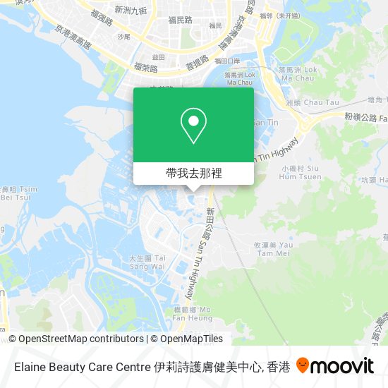 Elaine Beauty Care Centre 伊莉詩護膚健美中心地圖