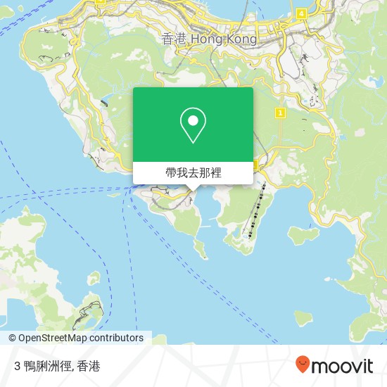 3 鴨脷洲徑地圖
