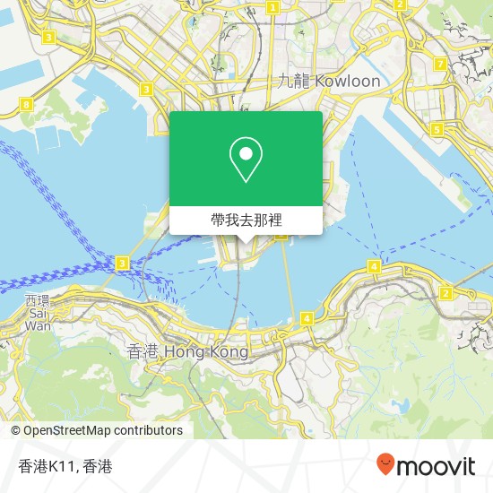香港K11地圖