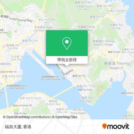 福昌大廈地圖