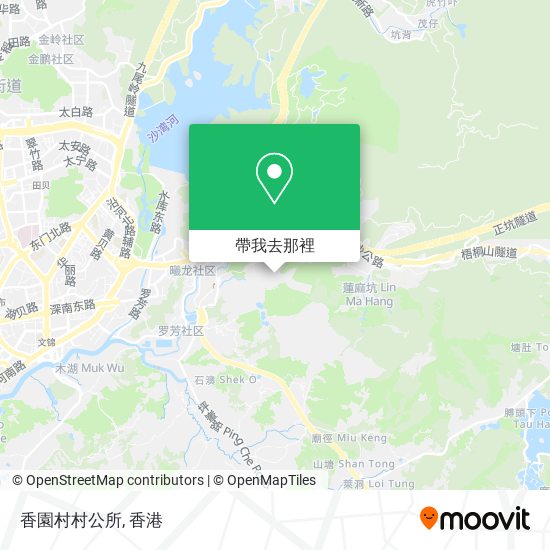 香園村村公所地圖