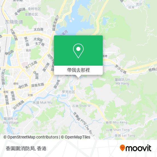 香園圍消防局地圖