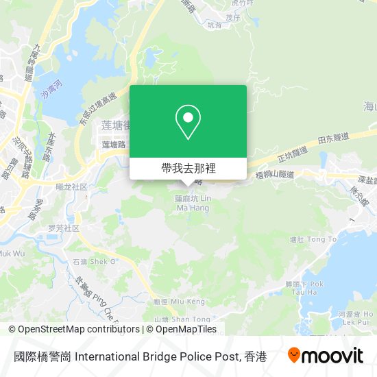 國際橋警崗 International Bridge Police Post地圖