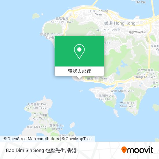 Bao Dim Sin Seng 包點先生地圖