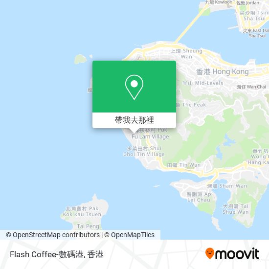 Flash Coffee-數碼港地圖