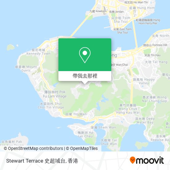 Stewart Terrace 史超域台地圖