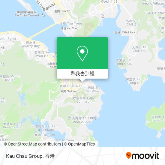 Kau Chau Group地圖