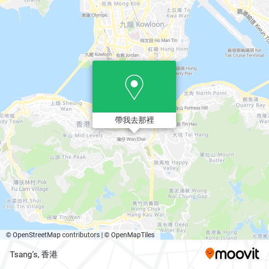 Tsang's地圖