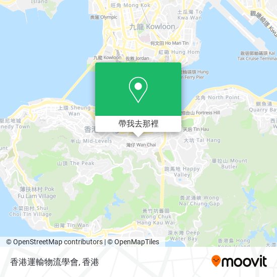 香港運輸物流學會地圖