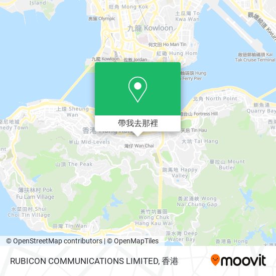 RUBICON COMMUNICATIONS LIMITED地圖