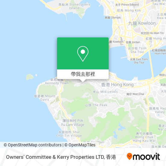 Owners' Committee & Kerry Properties LTD地圖