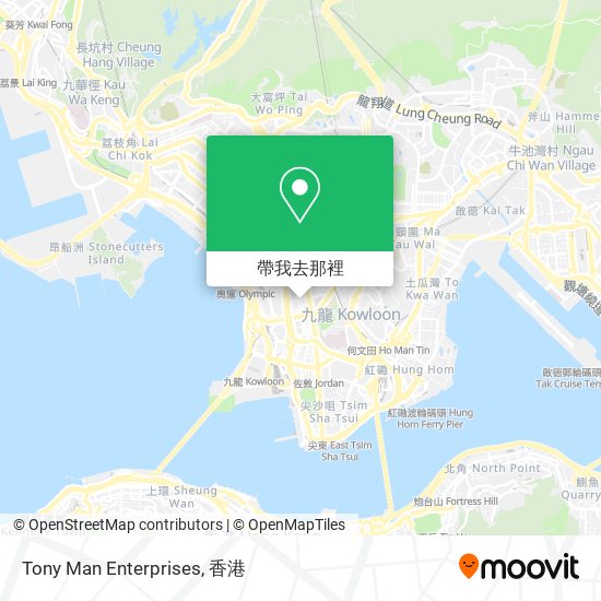 Tony Man Enterprises地圖