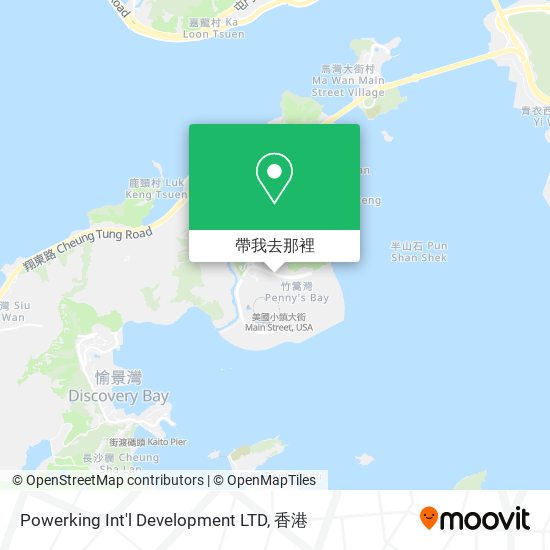 Powerking Int'l Development LTD地圖