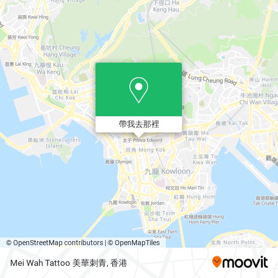 Mei Wah Tattoo 美華刺青地圖
