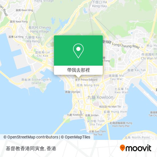 基督教香港同寅會地圖