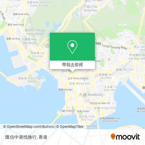 匯信中港找換行地圖