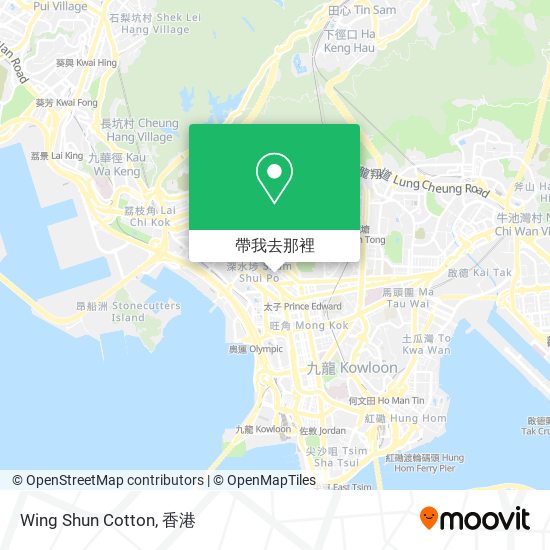 Wing Shun Cotton地圖