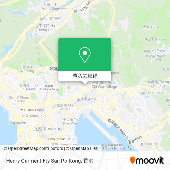 Henry Garment Fty San Po Kong地圖