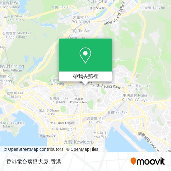 香港電台廣播大廈地圖