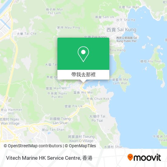 Vitech Marine HK Service Centre地圖