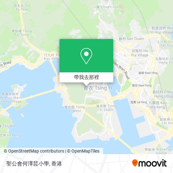 聖公會何澤芸小學地圖